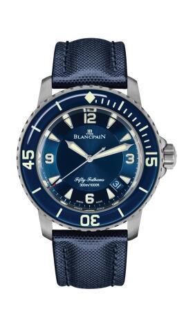Review Blancpain Fifty Fathoms Replica watch 5015-12B40-O52A